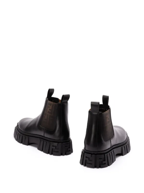 FENDI FF Ankle Boots | Black | FARFETCH