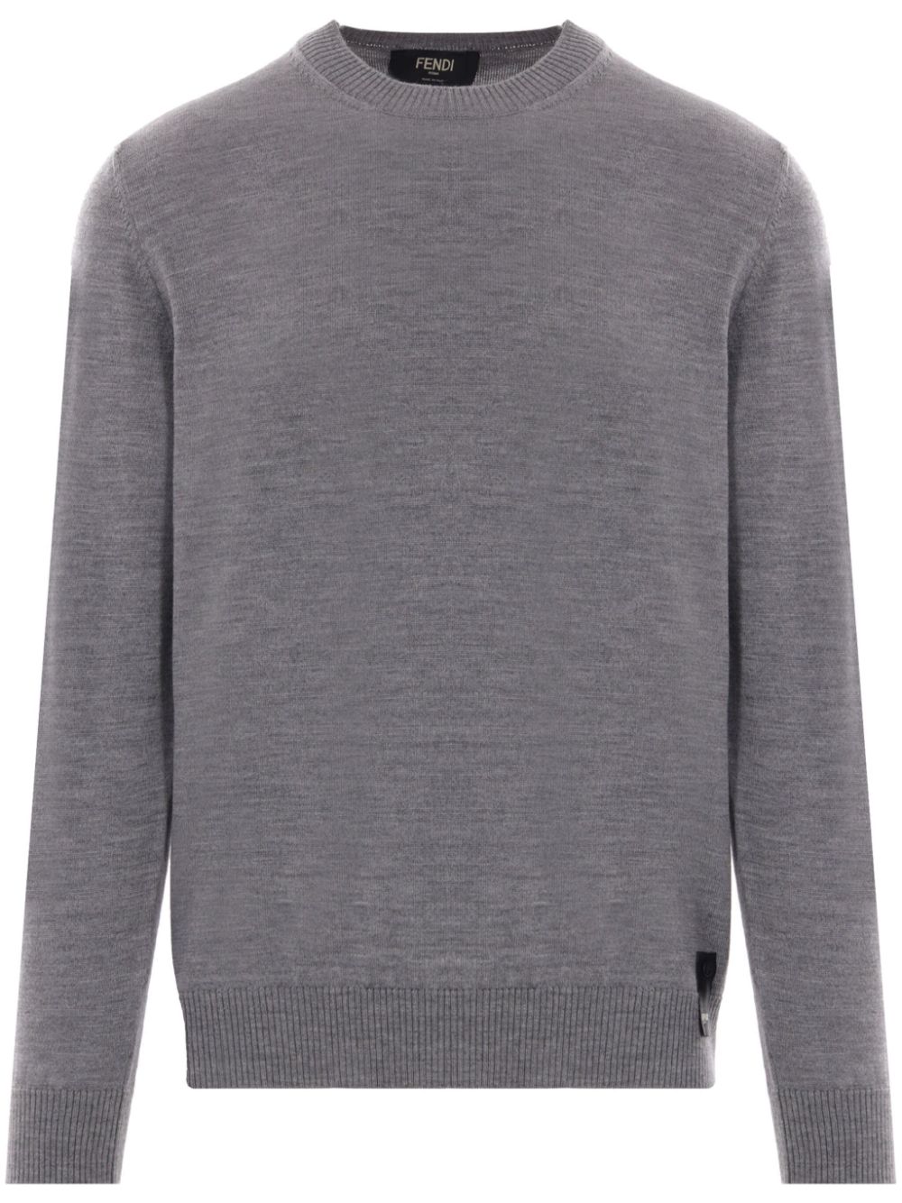 FENDI crew neck Sweater Grey FARFETCH IE