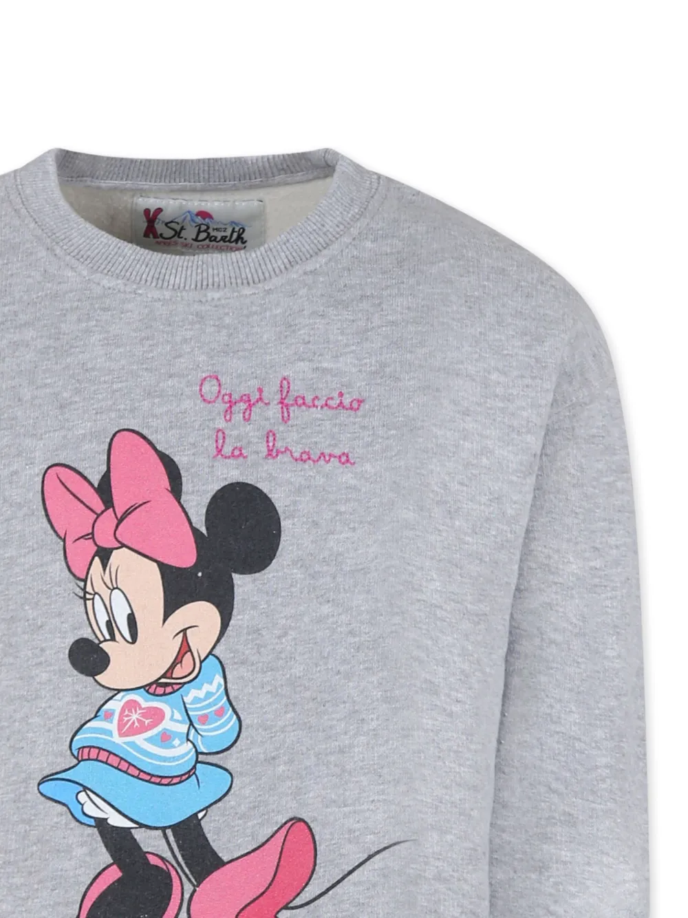 MC2 Saint Barth Kids x Disney Briony sweater Grijs
