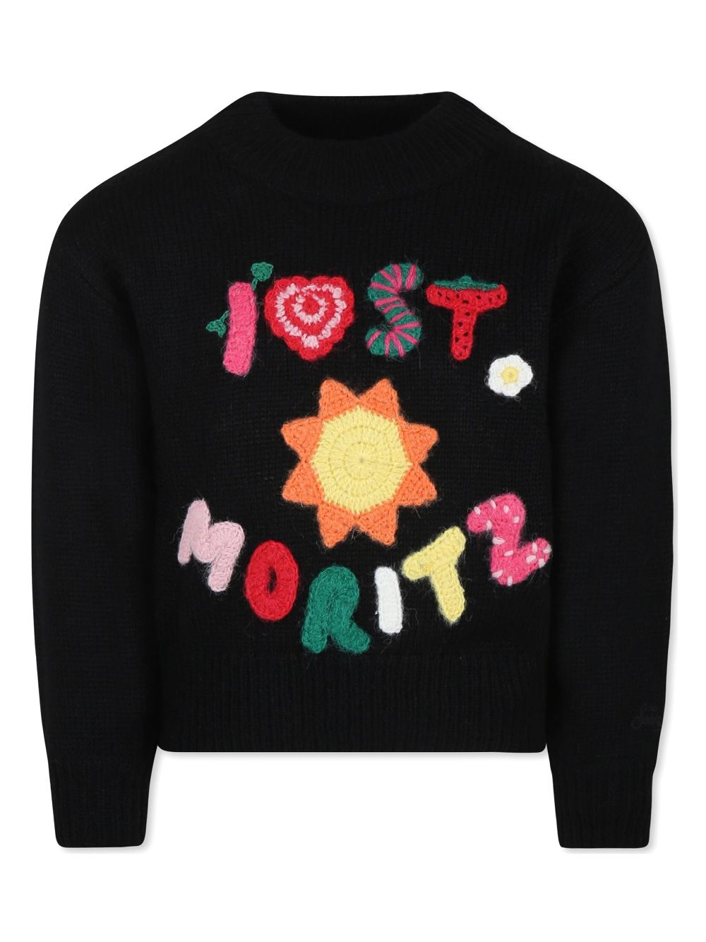 MC2 Saint Barth Kids Danya sweater - Black