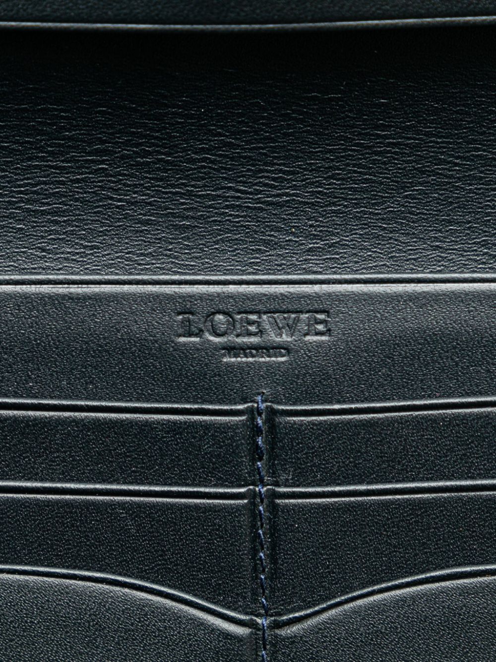 Loewe 2012 Anagram Coated Canvas Bifold Wallet long wallets Women