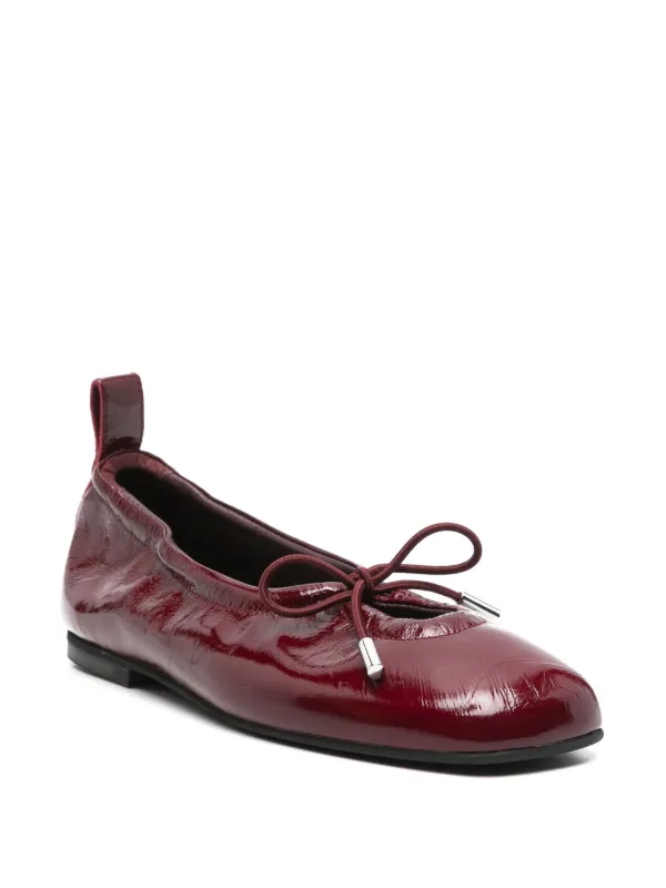 バレエシューズ ALOHAS Rosalind leather ballerinas Rosalind Black Ballet Flats | ALOHAS