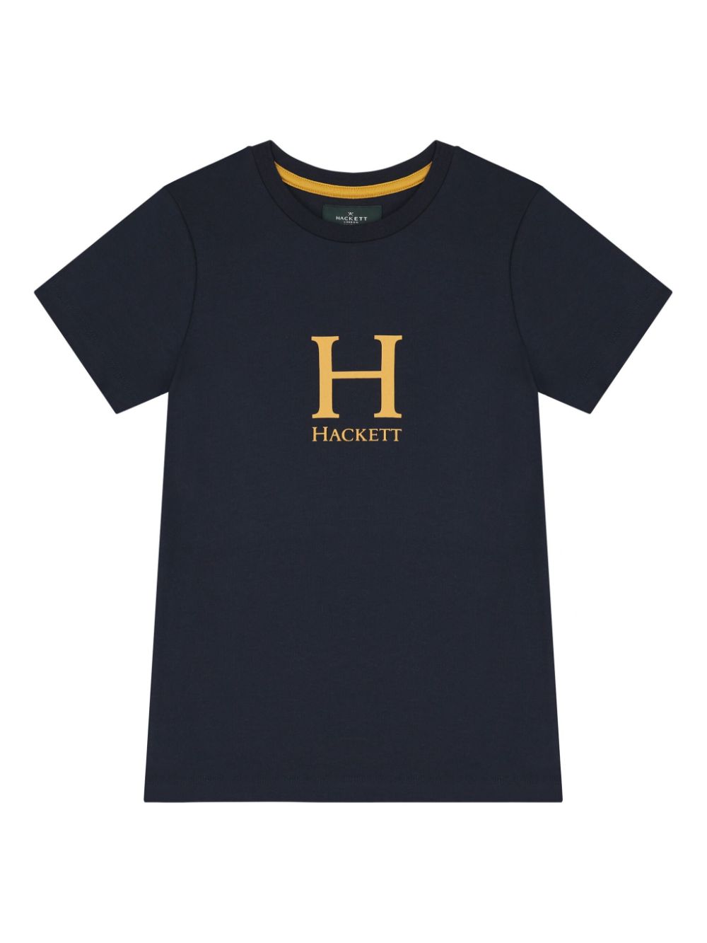 Hackett Kids T-shirt met logoprint Blauw