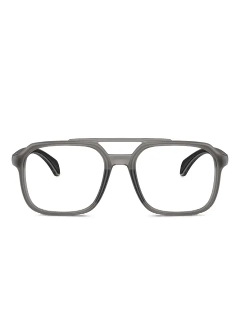 Moncler Eyewear double-bridge square-frame glasses