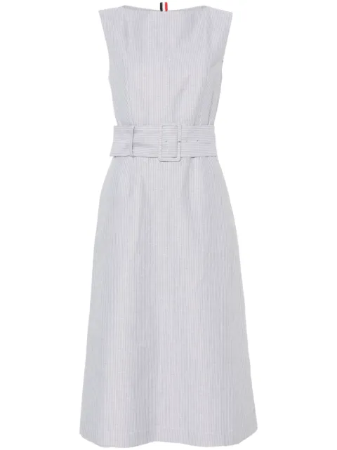 Thom Browne striped midi dress