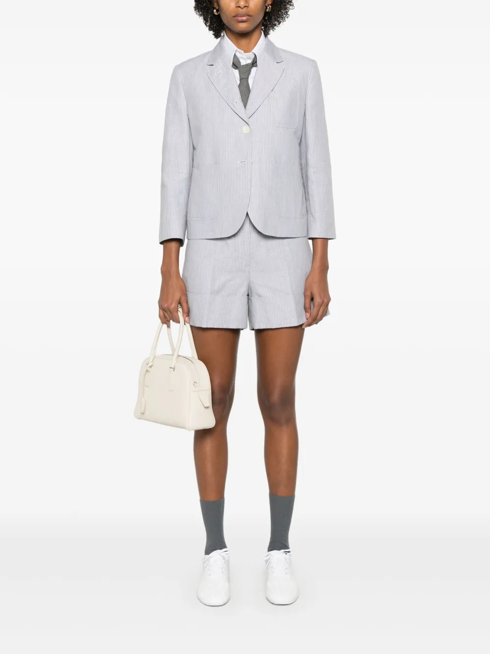 Thom Browne shorts de playa con rayas diplomáticas | Shorts | Image 2