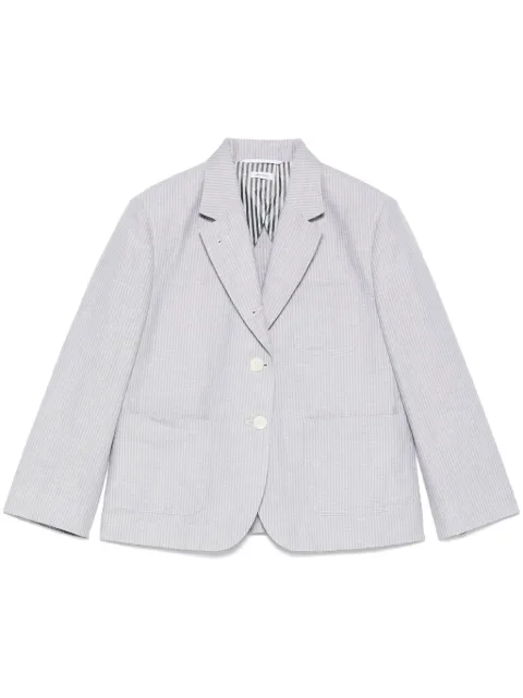 Thom Browne striped cropped blazer