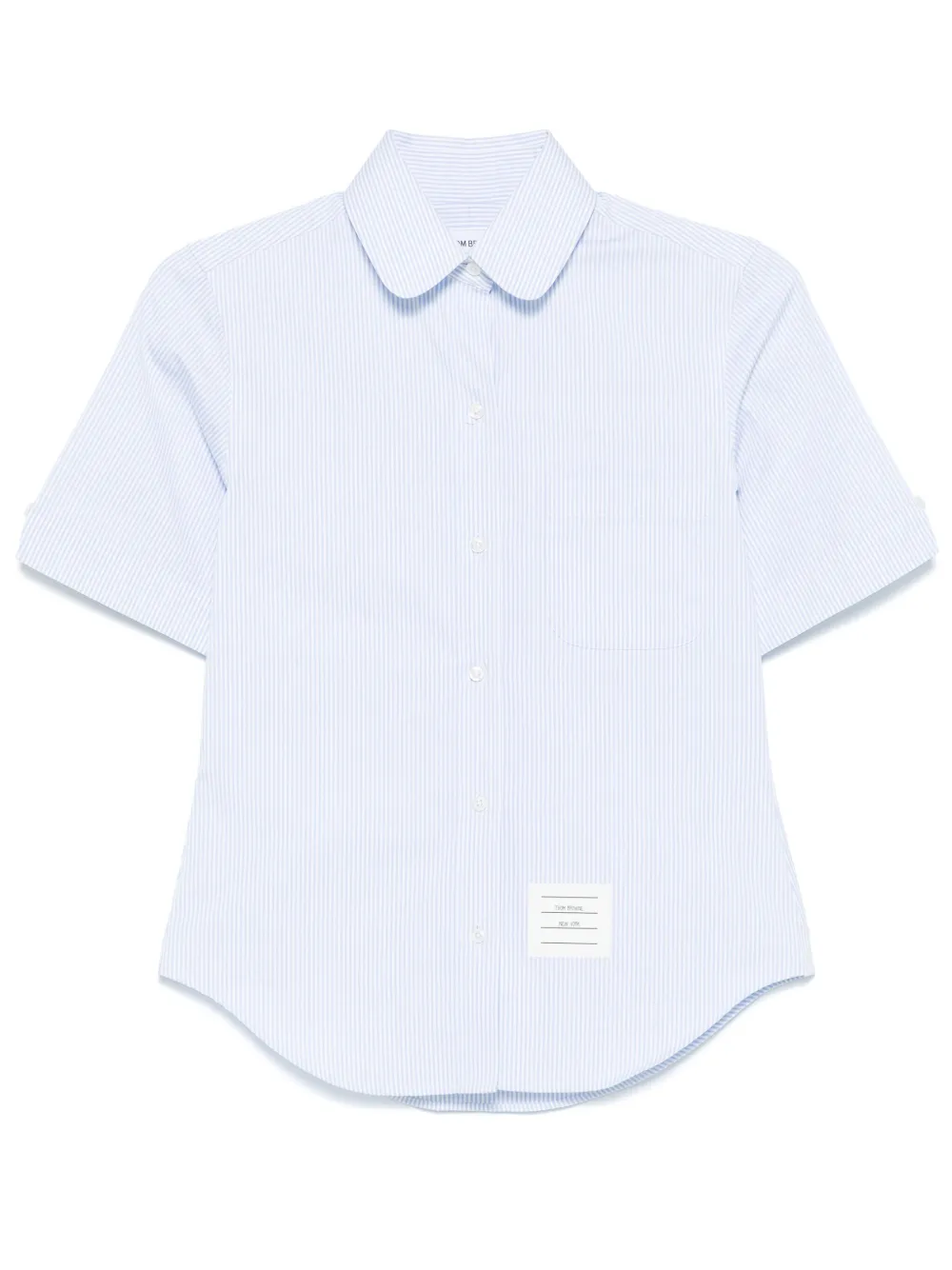 Thom Browne ストライプ シャツ - ブルー Thom Browne ストライプ シャツ - ブルー