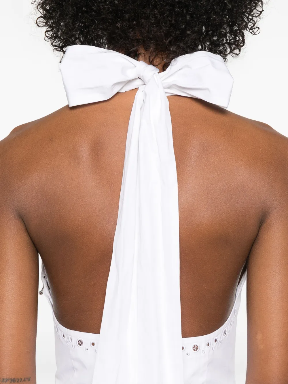 Thom Browne Broderie-anglaise Midi Dress