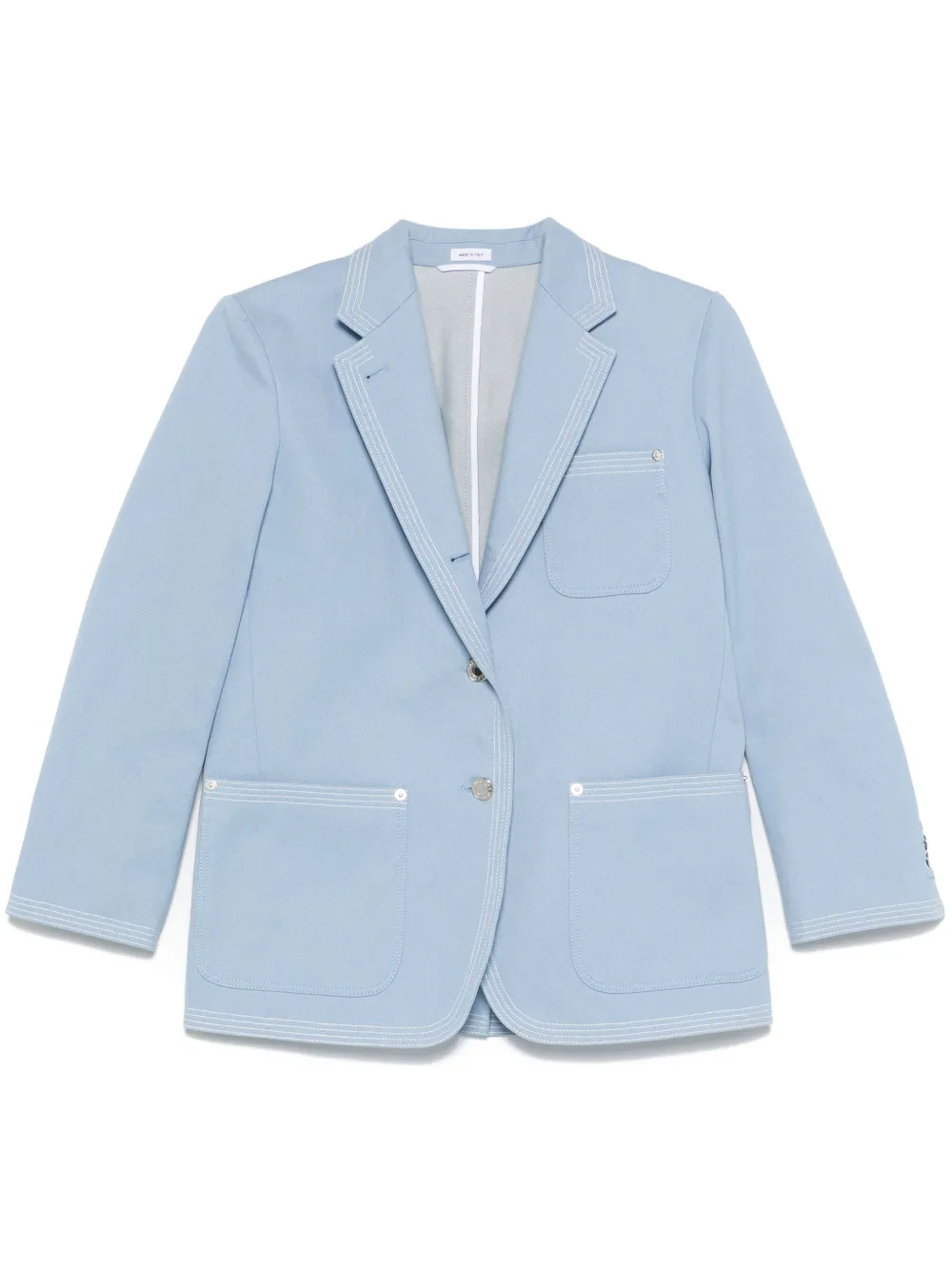 Thom Browne blazer de sarga | azul | Image 1