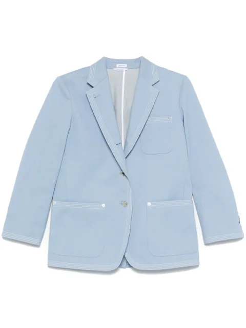 Thom Browne twill-weave blazer