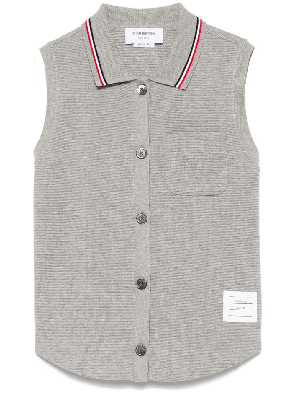 Thom Browne camisa de tejido gofrado | gris | Image 1