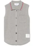 Thom Browne waffle cotton shirt - Grey