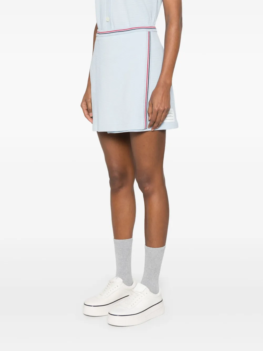 Thom Browne Katoenen mini-rok Blauw