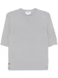 Thom Browne 4-Bar pointelle T-skirt - Grey