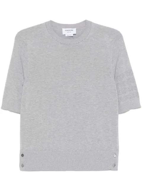 Thom Browne 4-Bar pointelle T-skirt