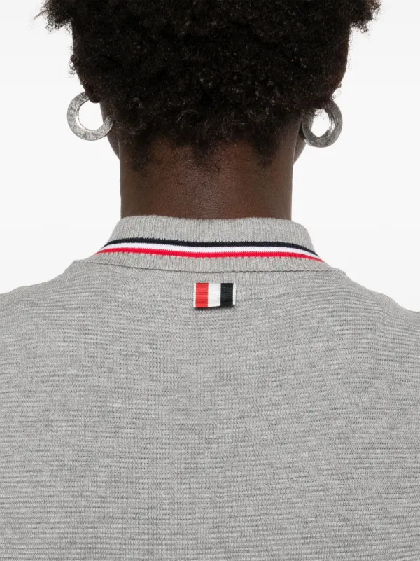 Thom Browne RWBストライプ プリーツ ドレス | グレー | FARFETCH JP