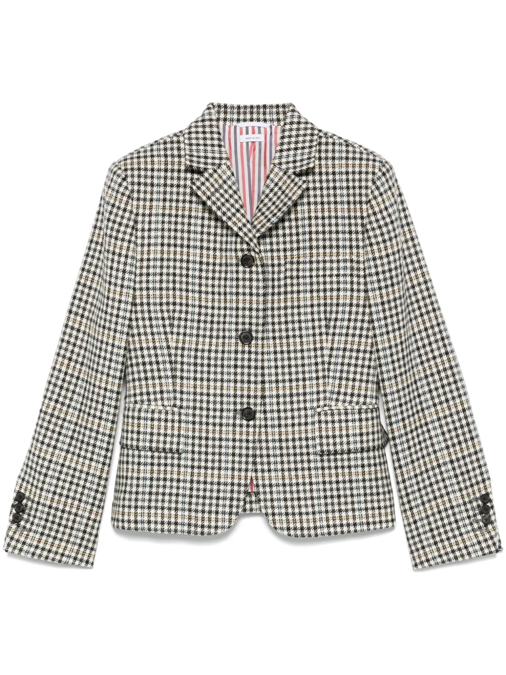 Thom Browne Geruit jack Wit