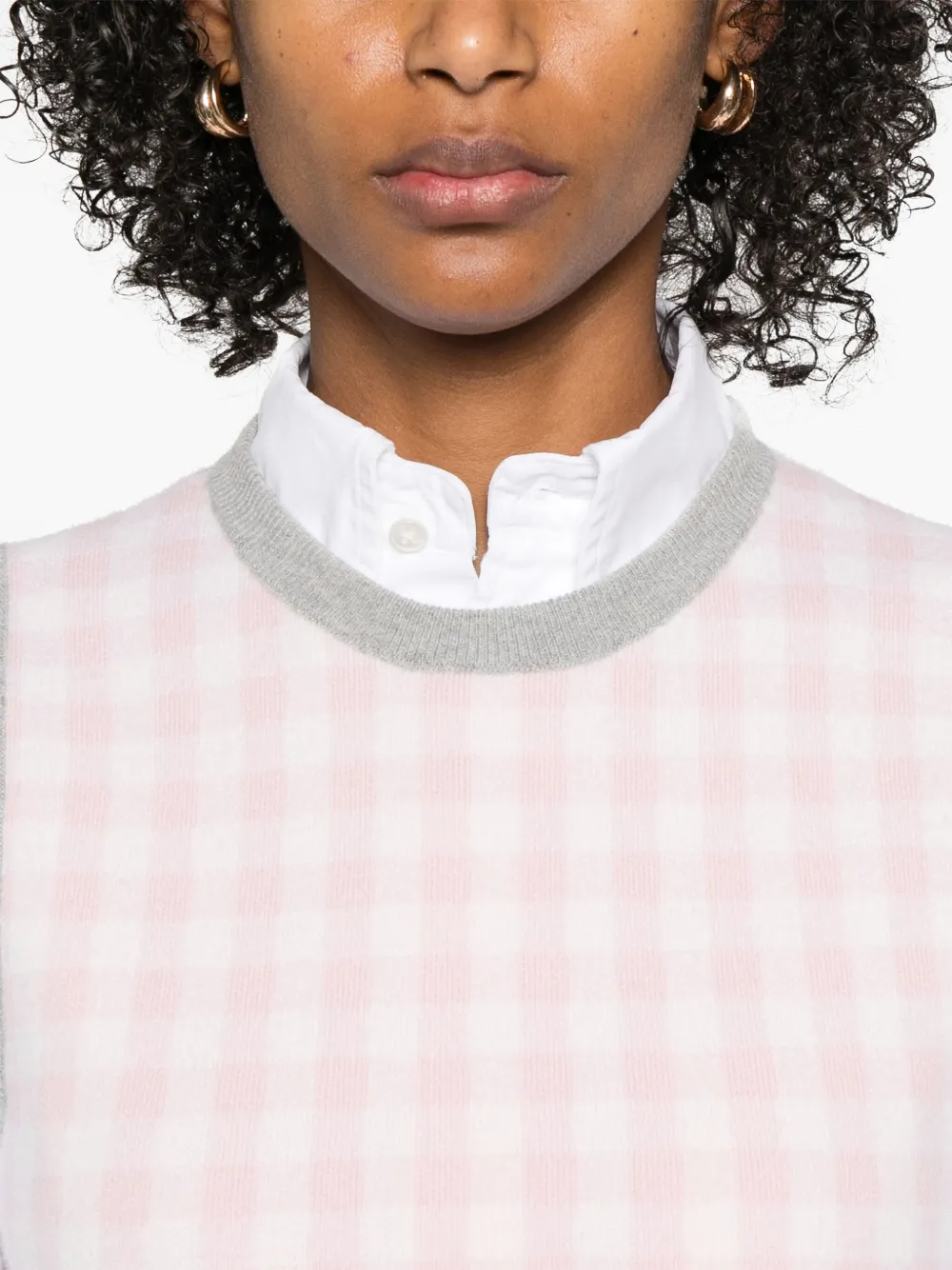 Thom Browne Tanktop met print Roze