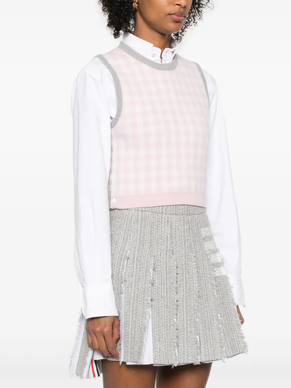 Thom Browne Tanktop met print Roze