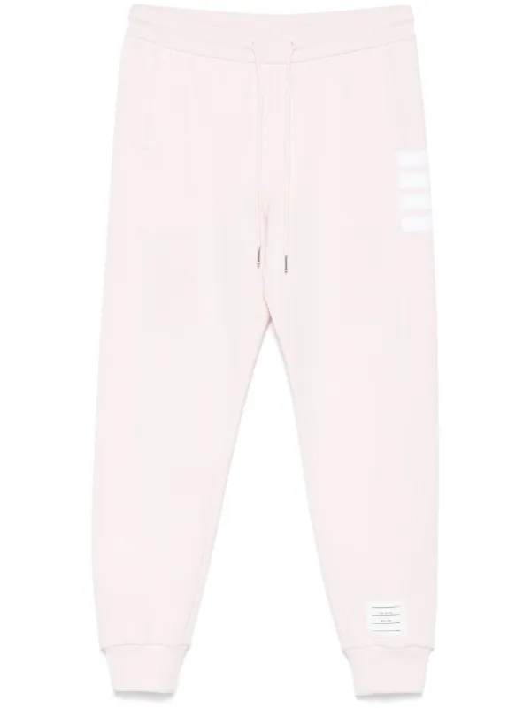 Thom Browne 4-Bar Jersey Track Pants in Pink