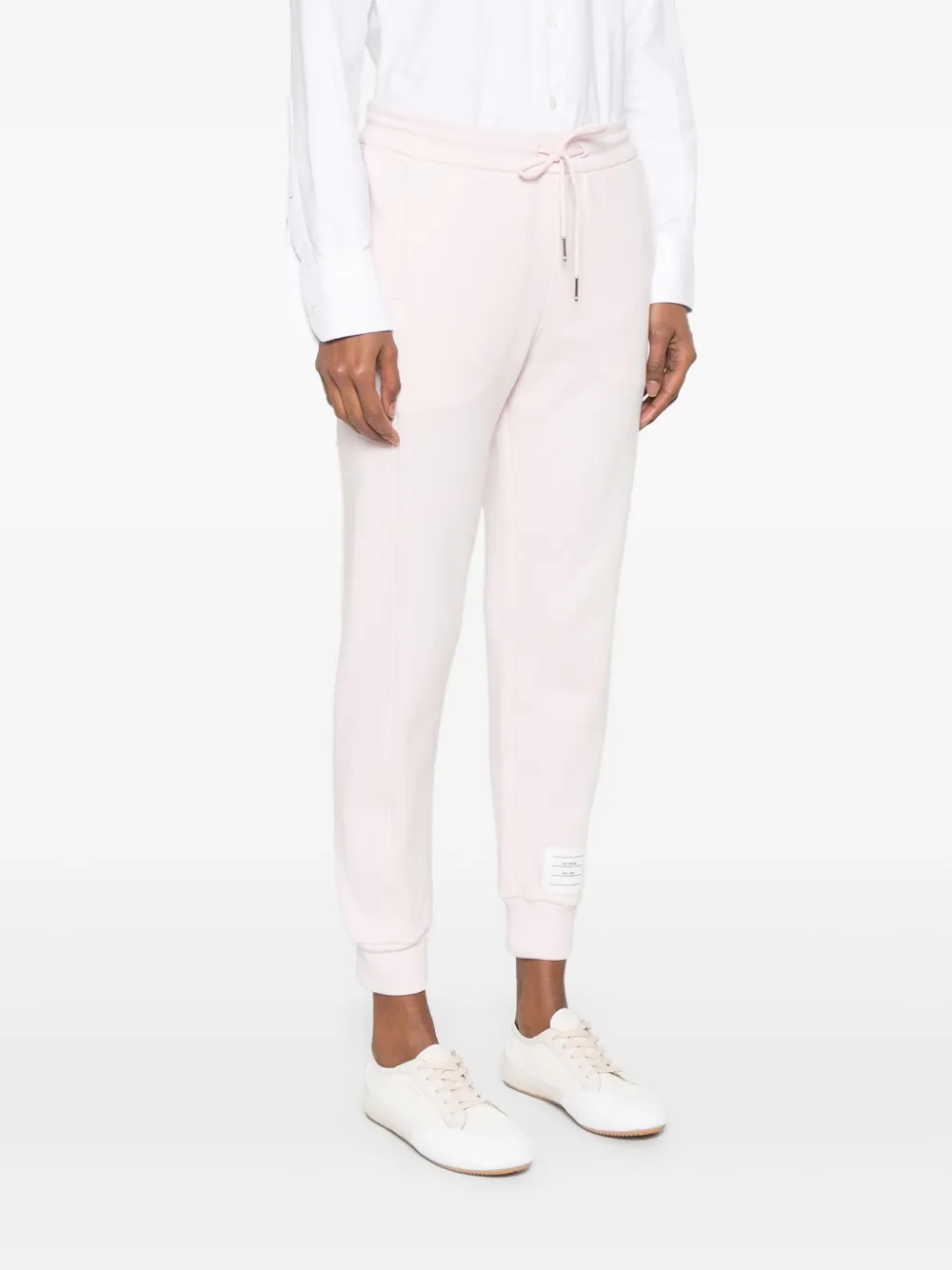 Thom Browne 4-Bar jersey trainingsbroek Roze