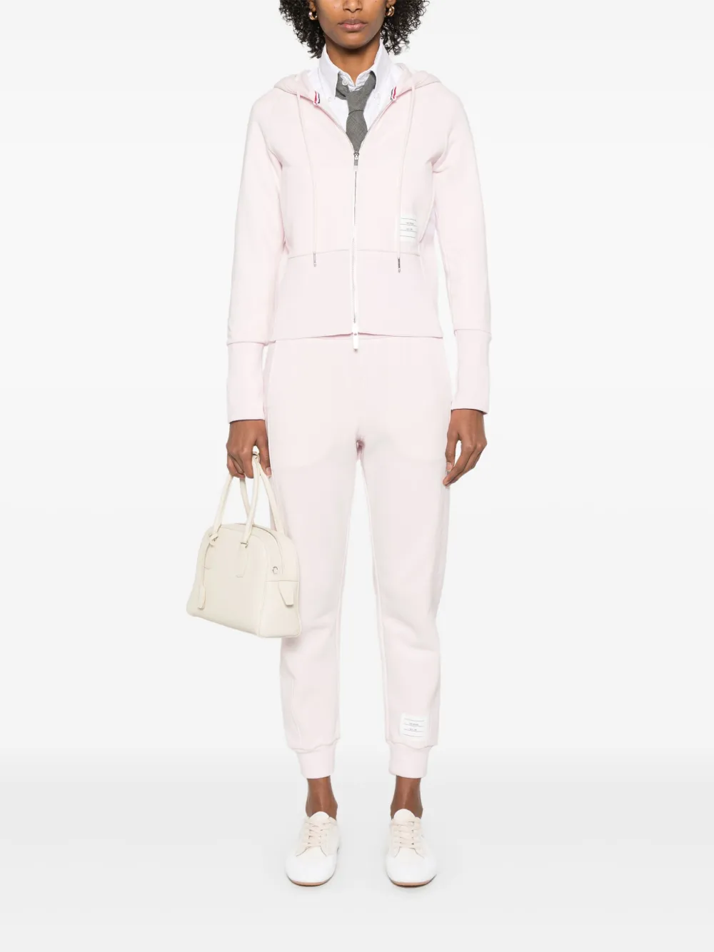 Thom Browne 4-Bar jersey trainingsbroek - Roze