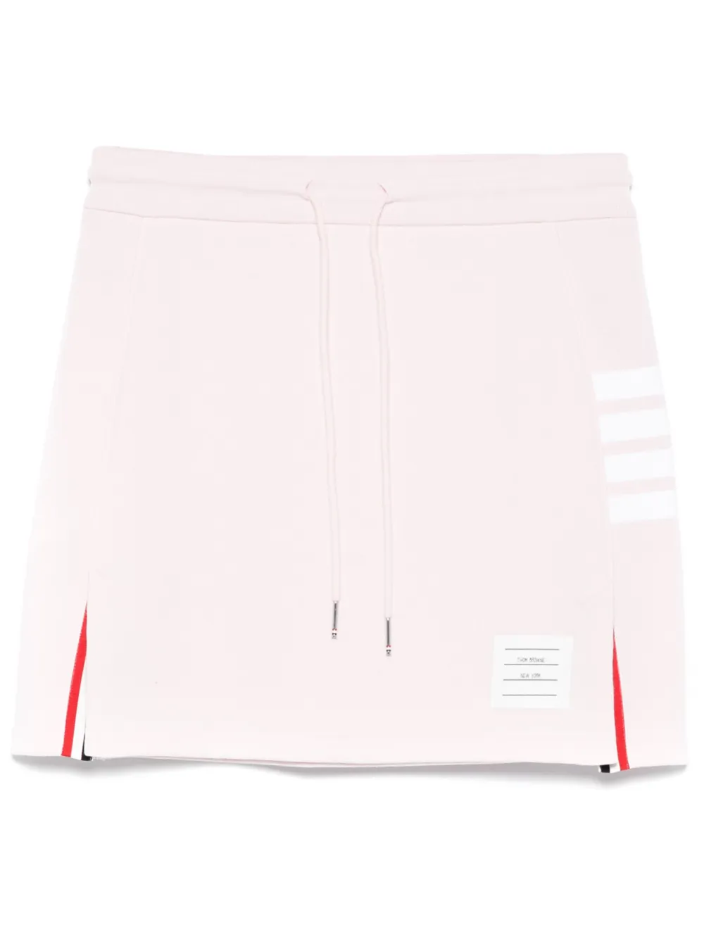 4-Bar jersey mini skirt
