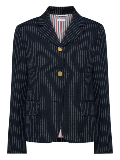 Thom Browne pinstriped fitted jackets