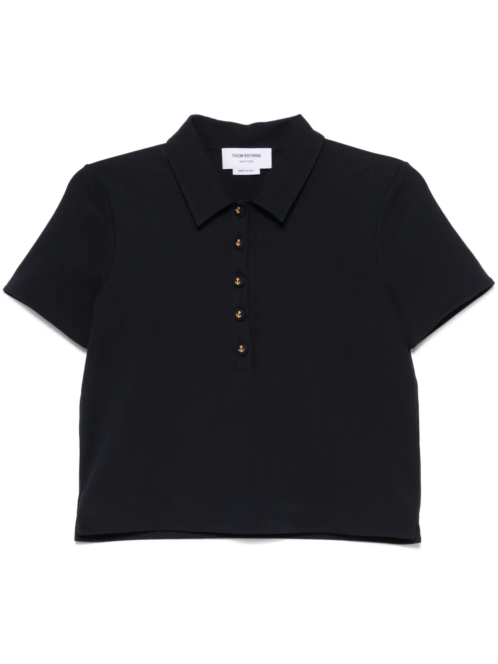 Thom Browne Poloshirt met korte mouwen Blauw