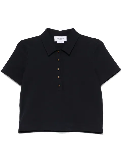 Thom Browne Kurzärmeliges Poloshirt