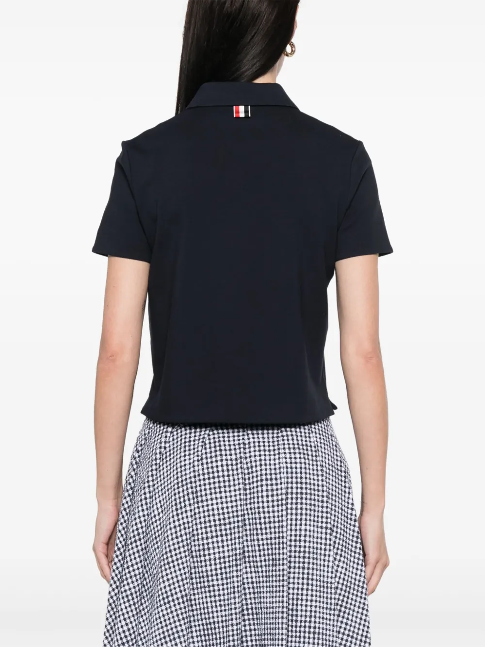 Thom Browne Poloshirt met korte mouwen Blauw