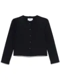 Thom Browne anchor buttons crew-neck cardigan - Blue