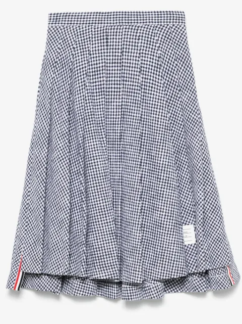 Thom Browne jupe mi-longue à design plissé