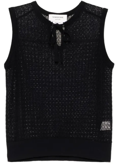 Thom Browne 系带领上衣