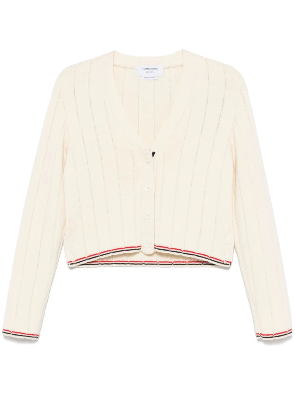 Thom Browne Wollen vest Beige