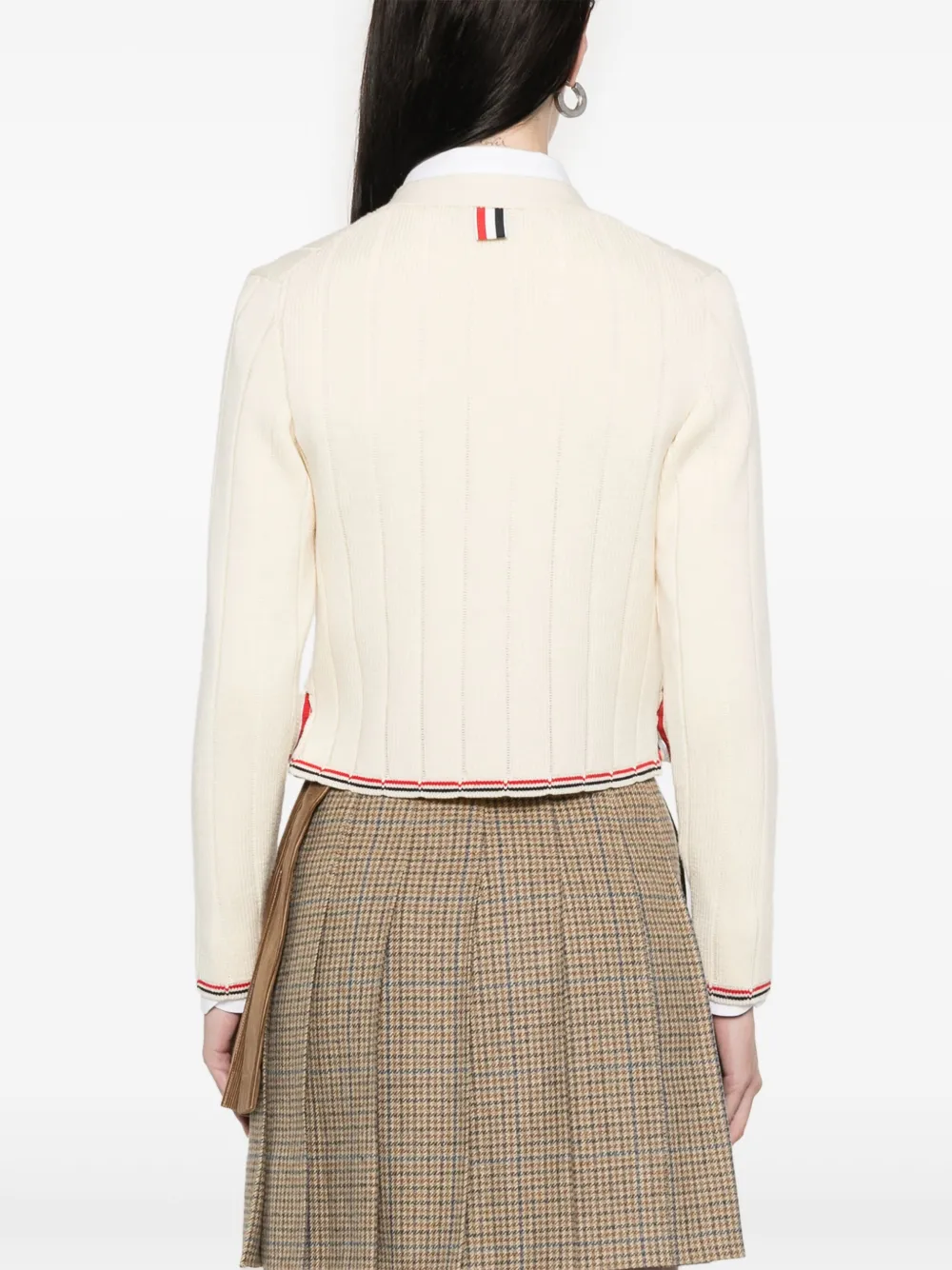 Thom Browne Wollen vest Beige