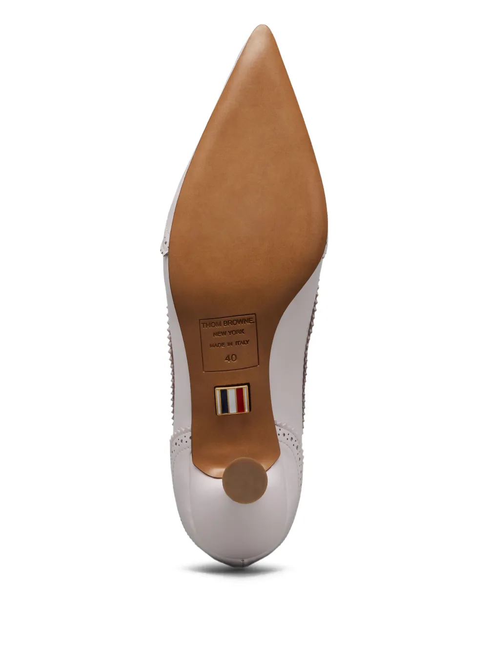 Thom Browne Leren pumps Roze