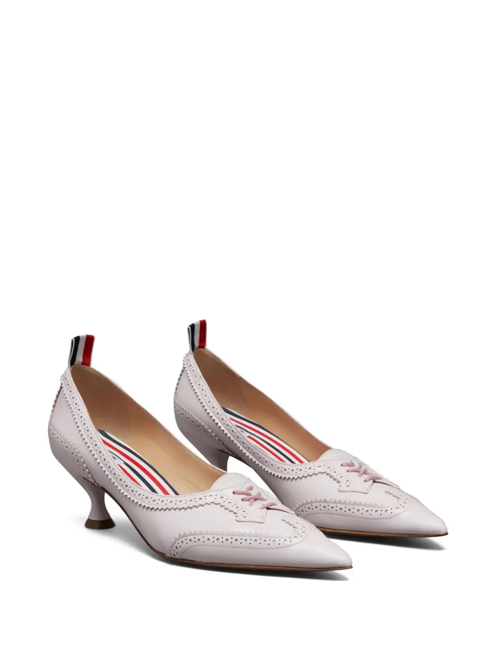 Thom Browne Leren pumps Roze