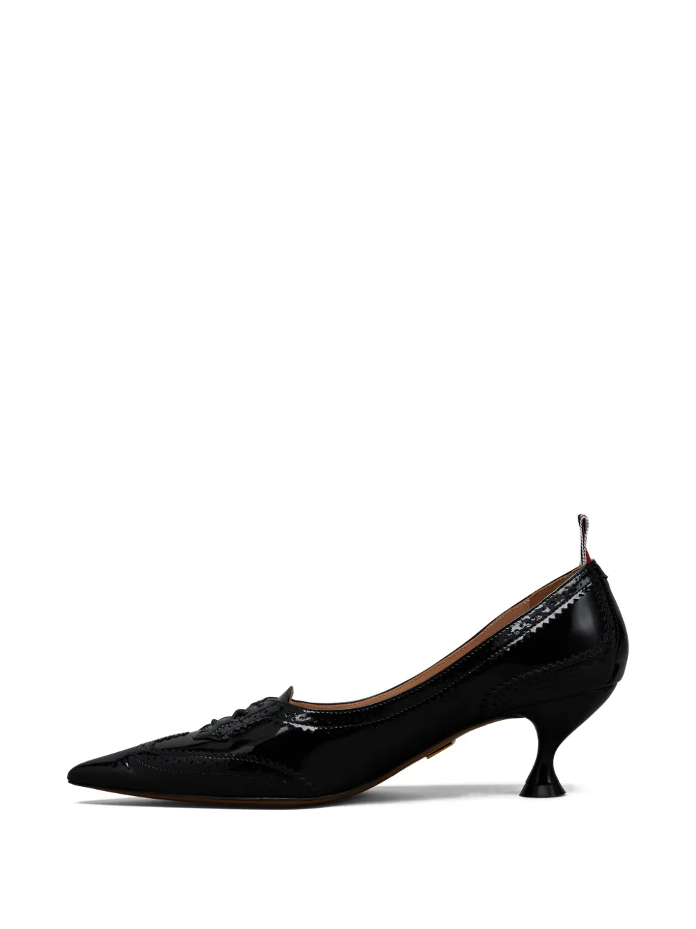 Thom Browne leather pumps Black
