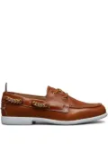 Thom Browne chain-link detail lace up shoes