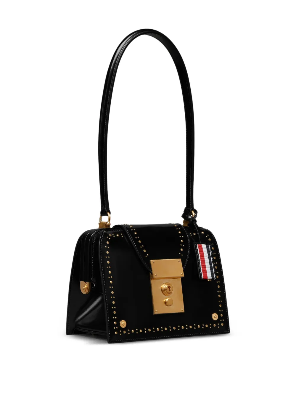 Thom Browne Mrs. Thom Triangle schoudertas Zwart
