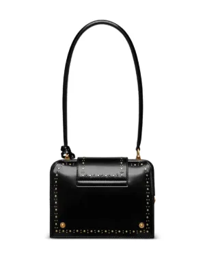 ショルダーバッグ・ポシェット THOM BROWNE Woman Shoulder bag Black FAP341A001 001 Pebble Grain 4 Bar Mrs. Thom Baguette Bag | Thom Browne