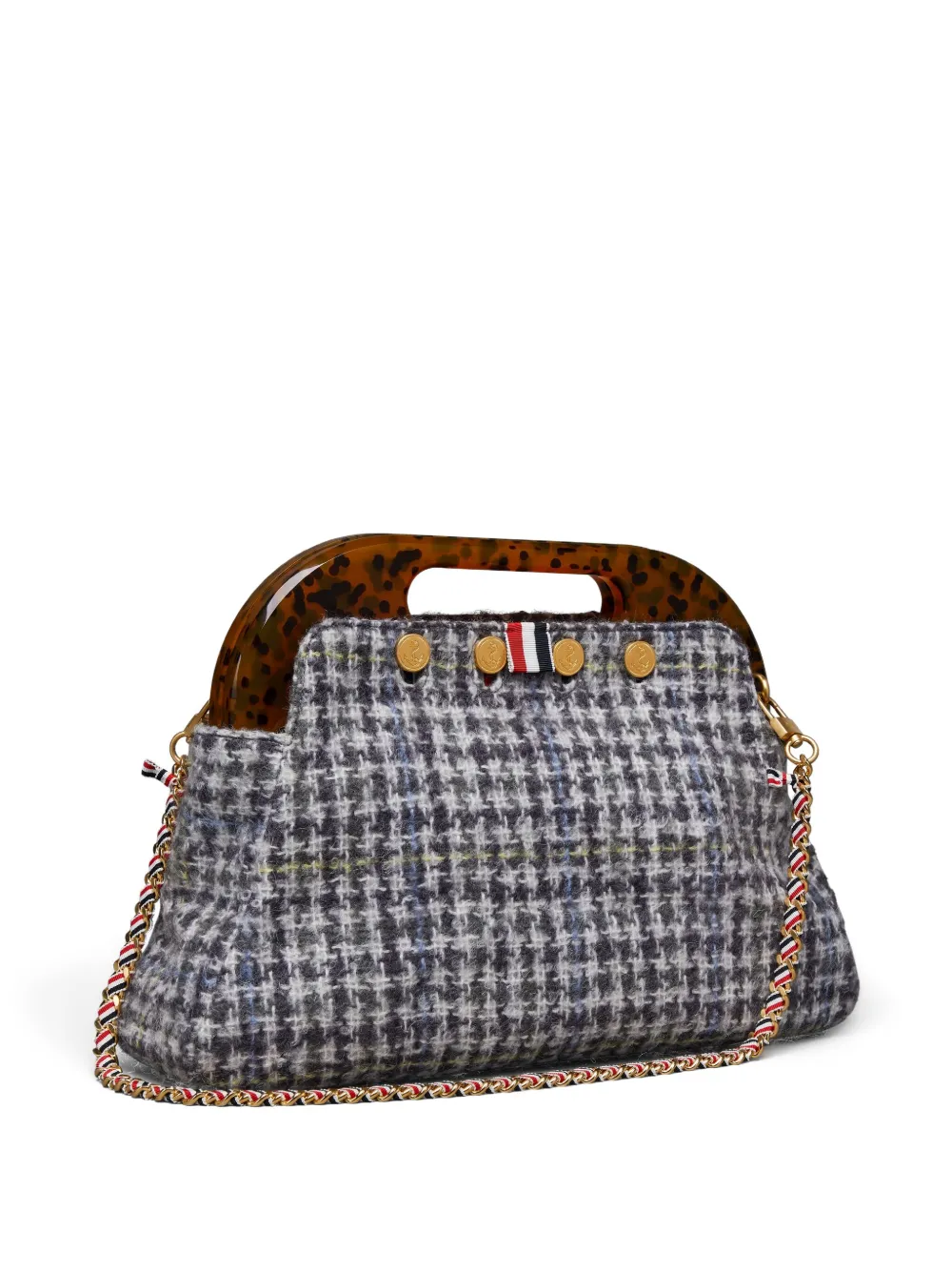 Thom Browne Bermuda medium schoudertas Zwart