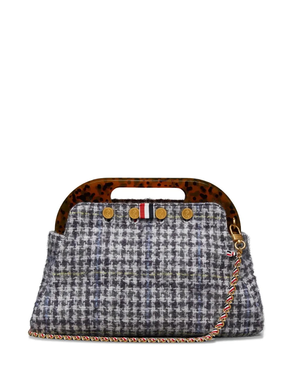 Thom Browne Bermuda medium schoudertas Zwart