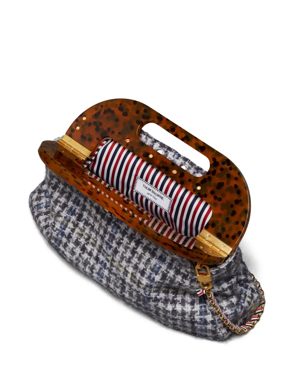 Thom Browne Bermuda medium schoudertas Zwart