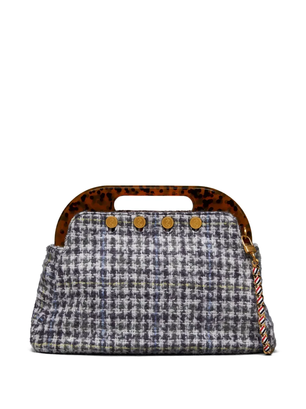 Thom Browne Bermuda medium schoudertas Zwart