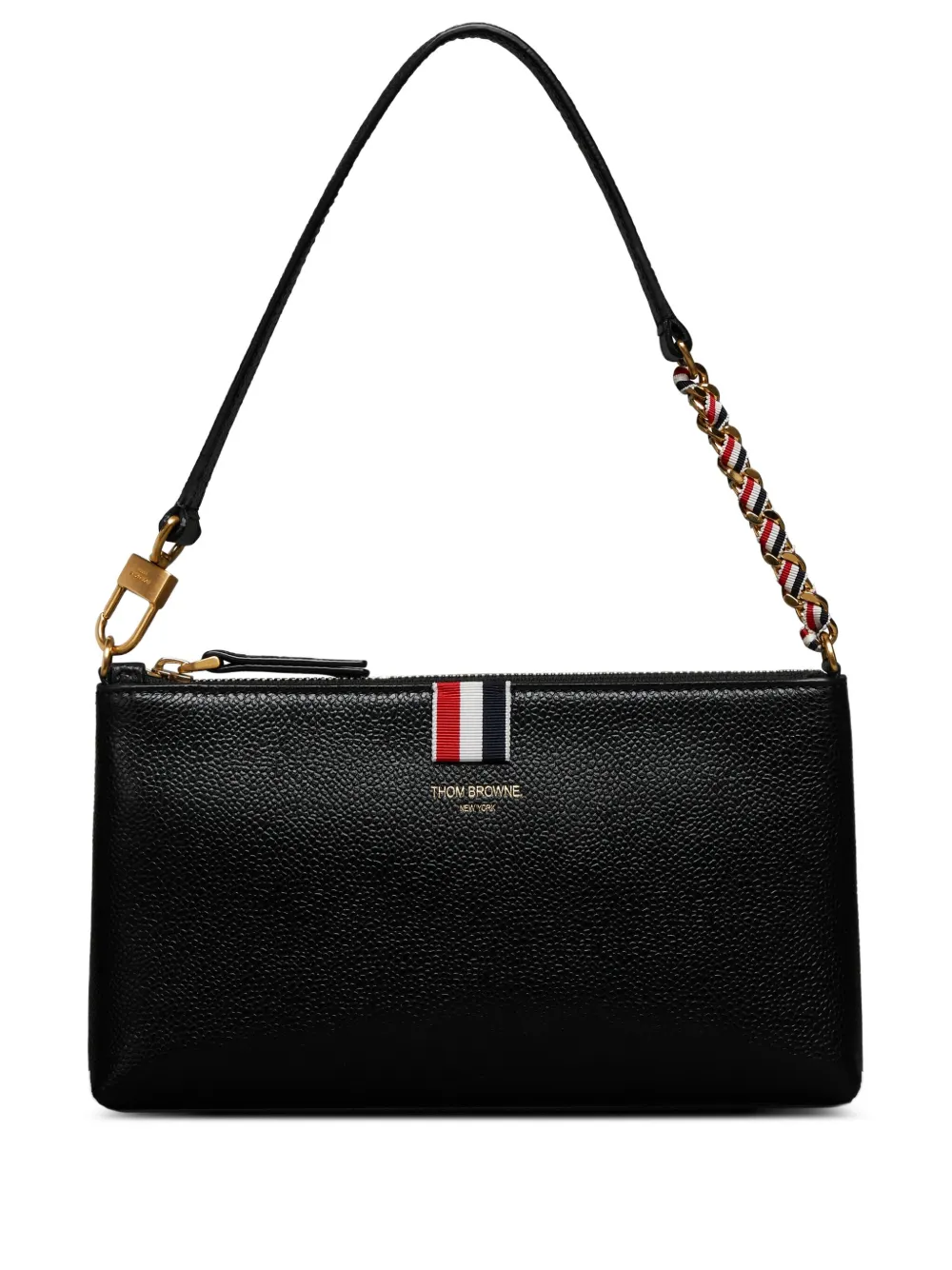 Thom Browne Leren schoudertas Zwart