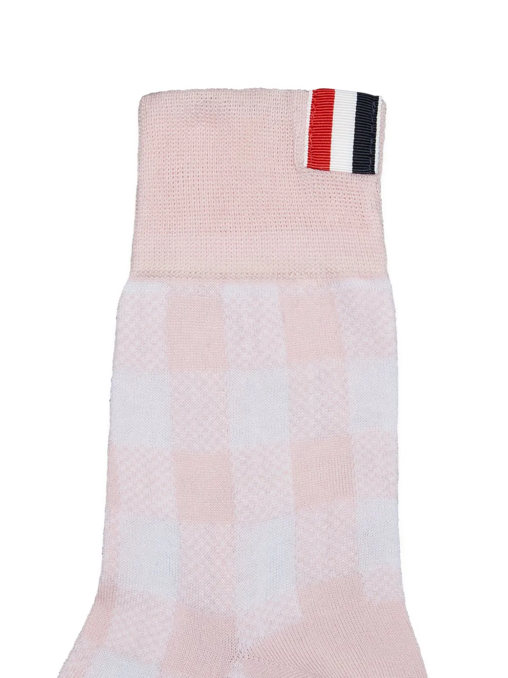 Thom Browne check-jacquard socks | Image 2