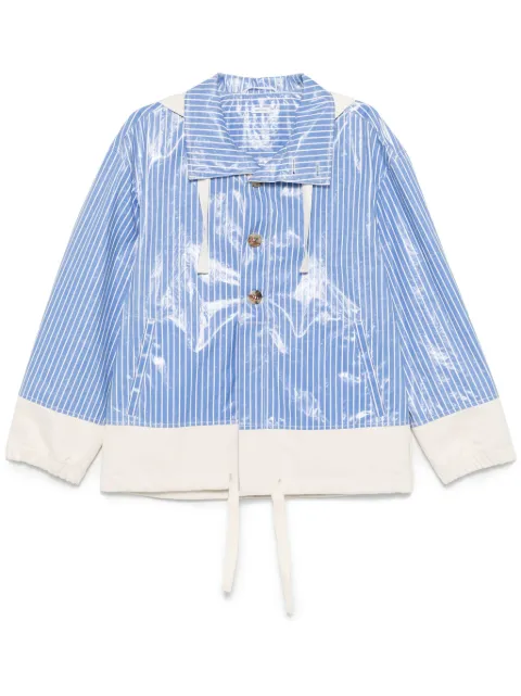 Thom Browne pinstripe hooded jacket